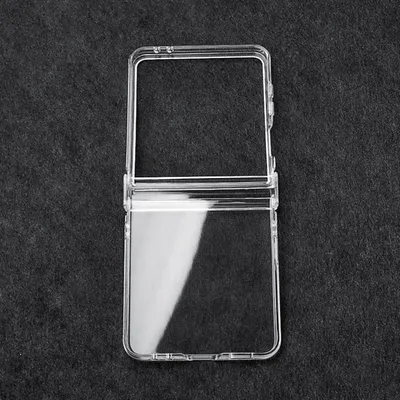 Produktbild von Für Samsung Galaxy Z Flip7 5G 3 in 1 Kunststoff Schutz Transparent Handy Hülle