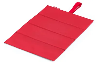 Sitzkissen wasserabweisend Polyester rot 1 Stück