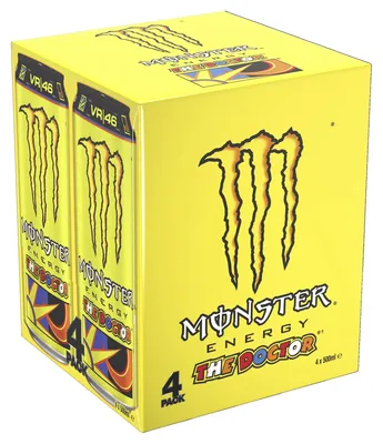 Obrázek produktu pro Energetický nápoj s citronovou příchutí, 4 x 500 ml