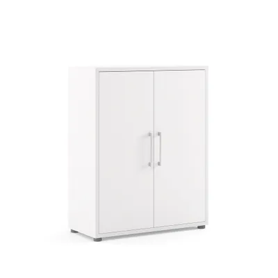 Zdjęcie produktu dla Prisme szafka biurowa 2 drzwi. Biel.