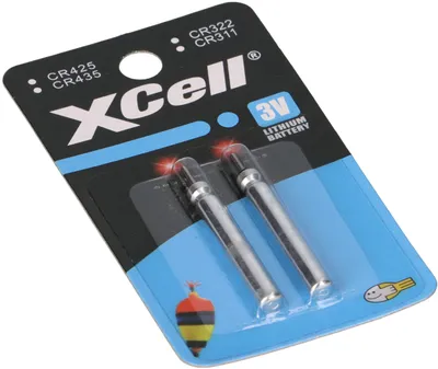 Image de XCell electronics BR435 Blister de 2 piles CR435 CR425 CR322 CR311