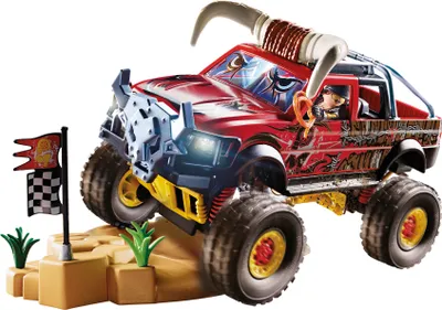 Produktbild von PLAYMOBIL Stuntshow 70549 Stuntshow Monster Truck Horned