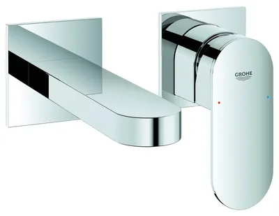 Obrázok produktu pre Umyvadlová batéria Grohe, Plus, nástenná montáž, výtok 147 mm, chróm, 1 ks.