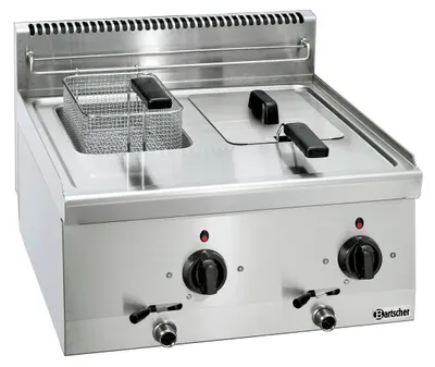 Produktbild von Bartscher Fritteuse 600, B600, 2x6L