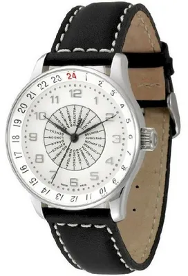 Produktbild von Zeno-Watch - Armbanduhr - Herren - Chrono - X-Large Retro world timer - P554WT-e2