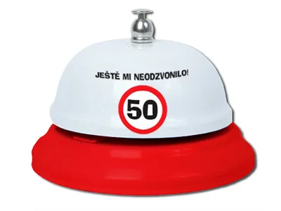 Obrázek produktu pro Stolní zvonek k padesátce
