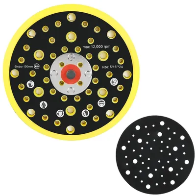 Zdjęcie produktu dla Tarcza ssąca o średnicy 150 mm z 52 otworami do odsysania pyłu