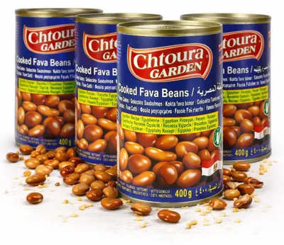 Produktbild von Chtoura Garden - Foul Medammas 400g - 4 Dosen