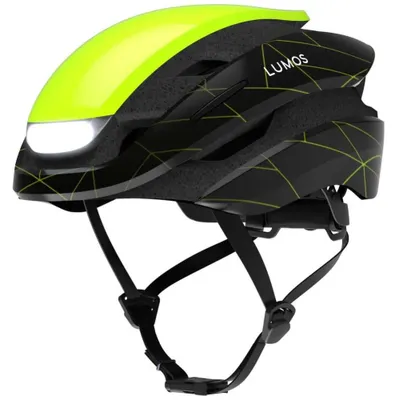 Produktbild von Lumos Ultra Mips Fahrradhelm Limeflux  S  Schwarz