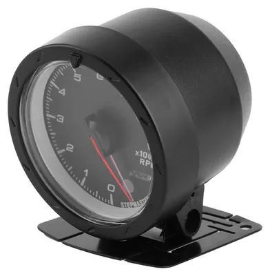 Image de Aiguille de tachymètre 0–9 000 tr/min, éclairage LED blanc/rouge, diamètre 65 mm, 12 V, instrument automobile