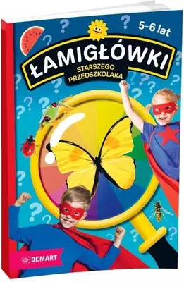 Obrázek produktu pro Łamigłówki starszego przedszkolaka