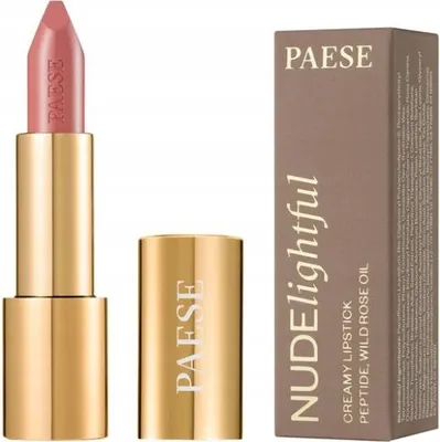 Produktbild von PAESE Nudelightful Feuchtigkeitsspendender Lippenstift 401 Himbeerkeks 4,5 g