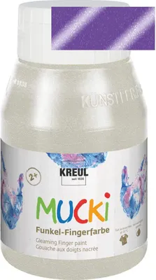 Image de MUCKI peinture pour doigts scintillante