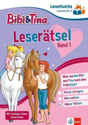 Produktbild von Lesefuchs Bibi & Tina: Leserätsel Lesestufe 2, Band 1