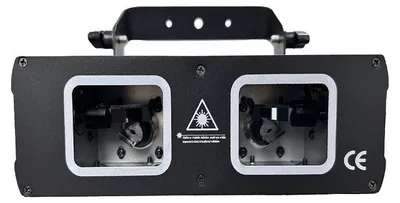 Zdjęcie produktu dla Projektor laserowy, efekty kolorów RGB, sterowanie DMX512, wtyczka EU