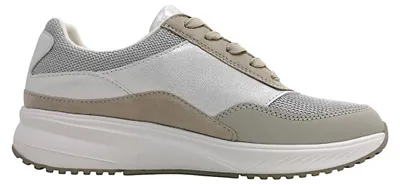 Imagen del producto de Zapatos de mujer Waldläufer H-Mara, tipo botín con cordones, color gris, para ocasiones especiales