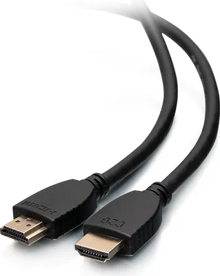 Immagine prodotto di C2G Cavo HDMI ad alta velocità da 1,8 m con Ethernet - 4K 60Hz HDMI 2.0 placcato oro