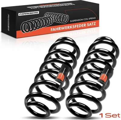 Produktbild von Frankberg 2x Fahrwerksfeder Hinterachse für Seat Alhambra 710 711 VW Sharan 7N1 7N2 2.0L 2011-2021