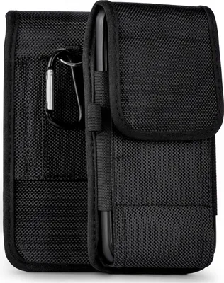 Produktbild von moex® Agility Case kompatibel mit LG K40 - Handy Gürteltasche, Schwarz