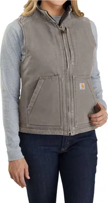 Produktbild von CARHARTT Bekleidung Carhartt Sherpa Weste grau grau Größe