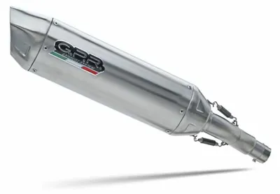 Immagine prodotto di Marmitta Slip-On GPR Furore-X Inox con db killer e raccordo Suzuki V-Strom Dl 650 2004-11