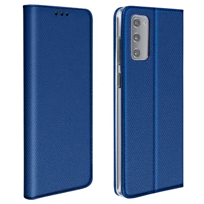 Produktbild von Samsung Galaxy S20 FE Etui mit Magnetklappe und Standfunktion, Jaym – Blau