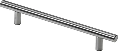 Produktbild von Hettich Möbelgriff Edelstahl 190 mm matt - 1 Stück