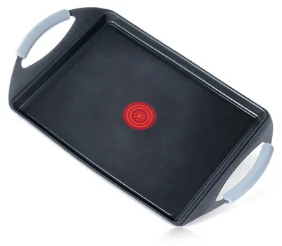 Produktbild von Antihaft-Grillplatte mit Heizanzeige GALI 41x24,5 cm