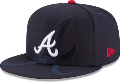 Produktbild von New Era 59Fifty Fitted Cap - SPILL Atlanta Braves - 7 3/8