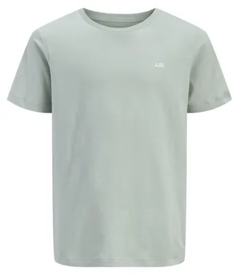 Immagine prodotto di Maglietta da uomo JJ REBEL, modello Jrebrebel Logo Tee Ss, girocollo, colore grigio acqua, taglia 152