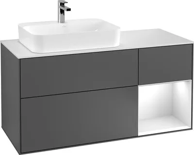 Produktbild von Villeroy & Boch F401GKGK Waschbeckenunterschrank Finion F40