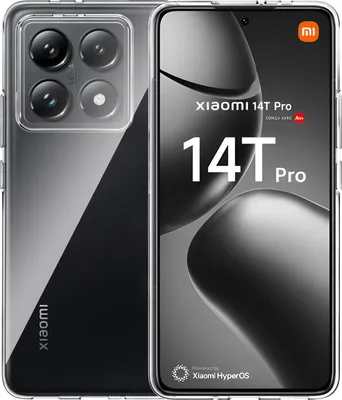 Produktbild von Für Xiaomi 14T Pro Silikon Schutz Transparent Handy Hülle Cover Case TPU dünn