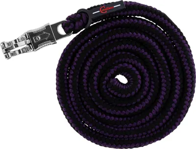 Produktbild von Kerbl Führstrick Hippo mit  Panikhaken aubergine-anthrazit