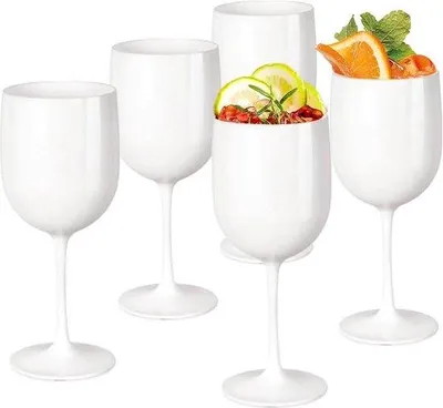 Produktbild von Famanu Champagnergläser Set - 5 Stück, wiederverwendbar, elegant