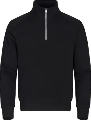 Produktbild von Langarmshirt Classic Halb-Reißverschluss Uni