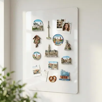 Produktbild von Magnetische Wandtafel, 60 x 90 cm, für Wandmontage
