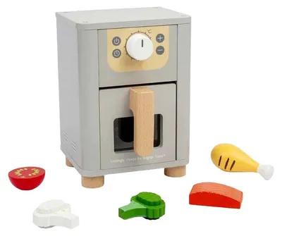 Produktbild von BigJigs Spielzeug Airfryer - pädagogisches Kinderküchenspielzeug