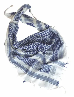 Immagine prodotto di Sciarpa Shemagh bianco-blu Parabellum 50083