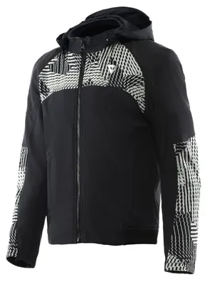 Obrázek produktu pro Dainese - Bunda Ignite 2 Tex, textilní motocyklová bunda s kapucí, pánská, černá