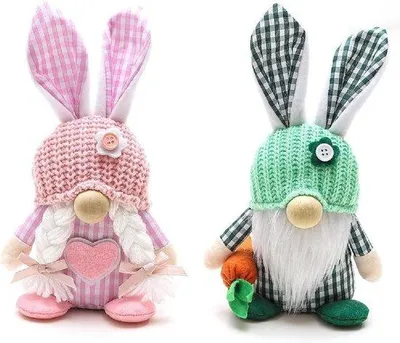 Produktbild von Osterhase-Dekoration, 2er-Pack – Für Ostermann oder Ostergeschenk