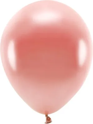 Zdjęcie produktu dla Balony ekologiczne różowo-złote 30cm 10 sztuk (Party - Balony)