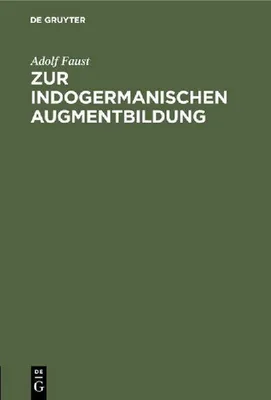 Produktbild von Zur indogermanischen Augmentbildung
