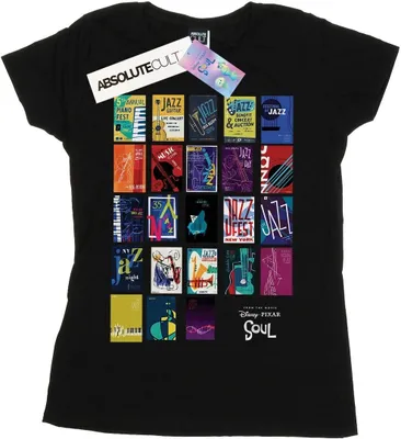 Produktbild von Disney - "Soul Jazz Wall" T-Shirt für Damen BI40464 (M) (Schwarz)