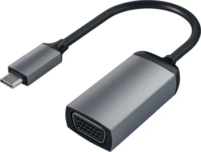Produktbild von Satechi Type-C zu VGA Adapter space gray