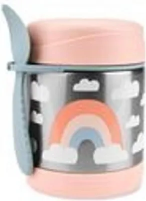 Immagine prodotto di SKIP HOP Spark Style Termos per alimenti con cucchiaio/forchetta Rainbow 325 ml, 3r+