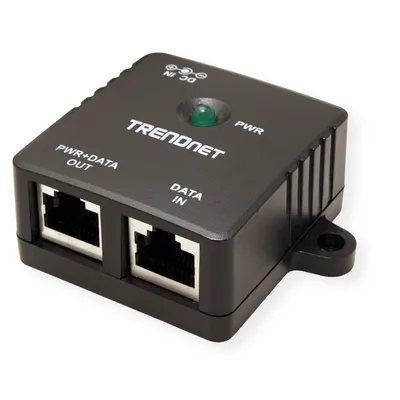 Produktbild von Trendnet TPE-113GI, 10Base-T, 100Base-TX, 48 V, leistung, 70 x 45 x 25 mm, 45 g, 100 - 240 V