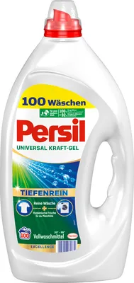 A bottle of Persil Universal Kraft-Gel laundry detergent against a white background.