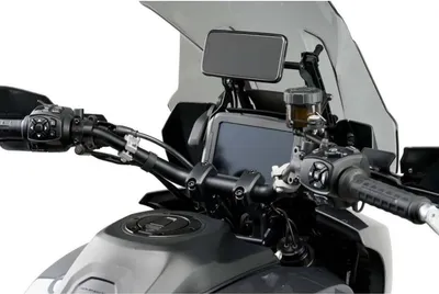Immagine prodotto di Staffe suopporto cupolino PUIG nere per Harley davidson