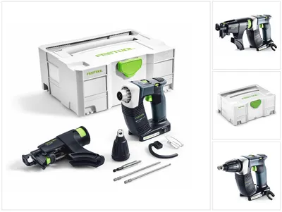 Zdjęcie produktu dla Festool DWC 18-4500 Li-Basic Duradrive akumulatorowa wkrętarka budowlana 18V ( 574747 ) 14Nm bezszczotkowa solo w systainerze - bez akumulatora, bez ładowarki