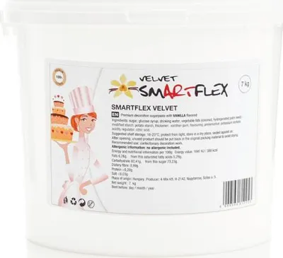 Obrázek produktu pro Velvet Vanilka 7 kg (Potahovací a modelovací hmota na dorty)
